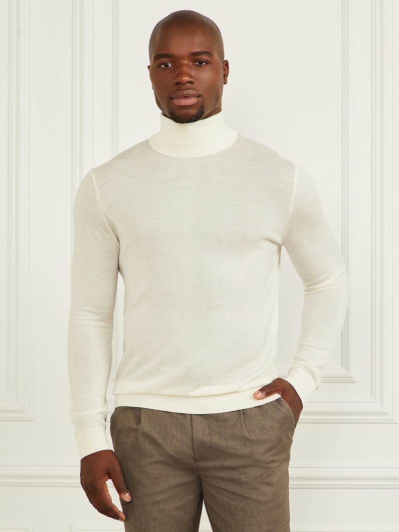Merino Wool Turtleneck Sweater | GUESS