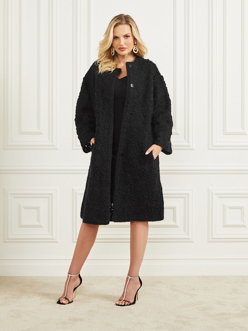 Woolsonページ Braid Wool-Blend Coat | GUESS