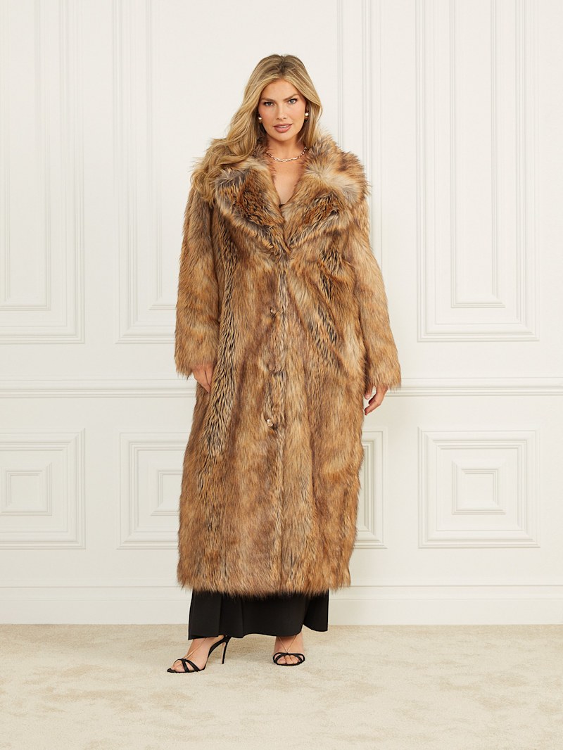 メゾンスペシャル◆BicolorSoutienColored Fur Coat メゾンスペシャル/BicolorSoutienColored Fur Coat