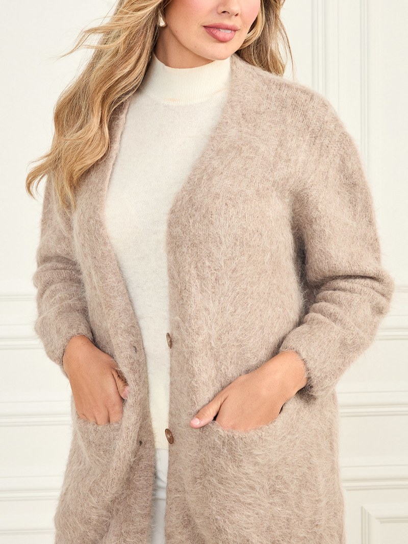 ※値下依頼不可　MARKAWARE ALPACA CARDIGAN ALPACA AND WOOL BLEND JACQUARD CARDIGAN LIMITED EDITION