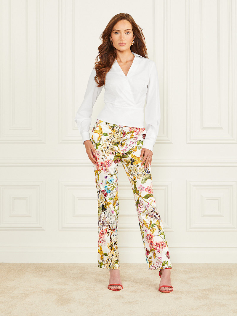 Corinne Poplin Blouse | GUESS