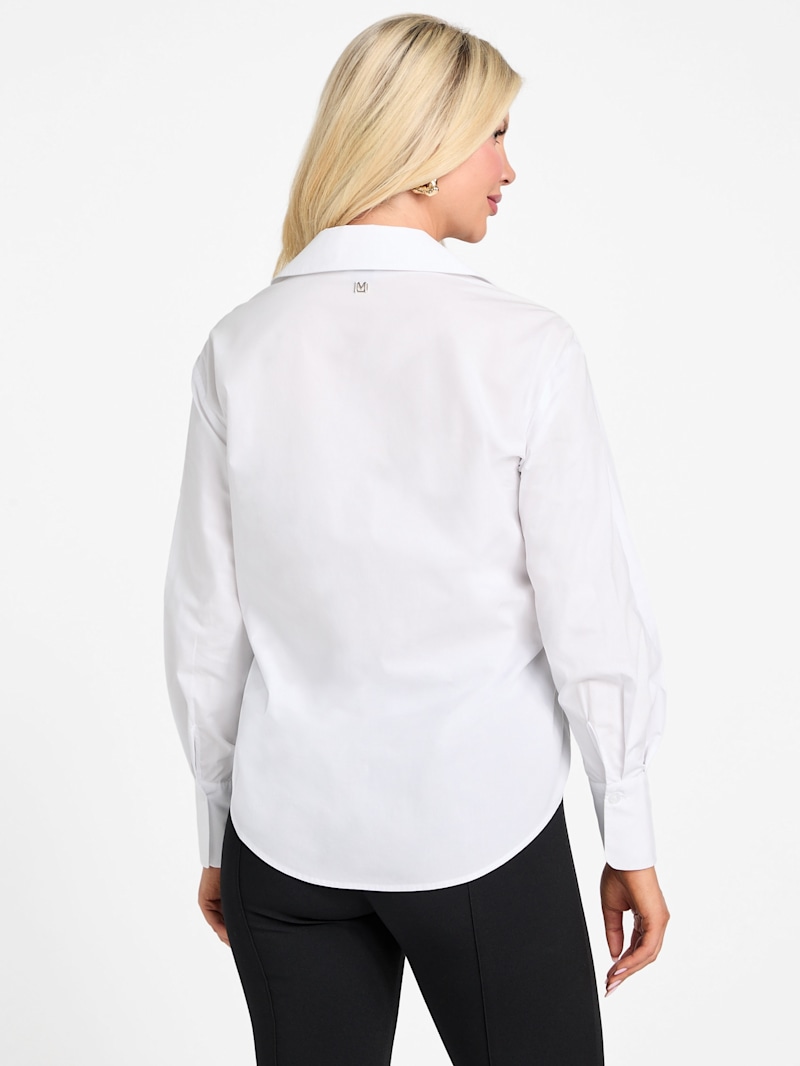 Lisa Poplin Shirt | GUESS Canada