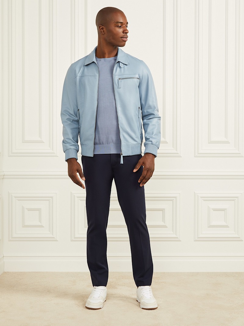 ジャケット・アウター SOE Leather Flight jacket Men's Brown RAF Aviator B4 Sheepskin Shearling Leather