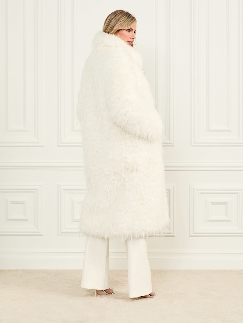 ジャケット・アウター ANDWANG <White mix fake fur coat> LONG 20319th.96.jpg