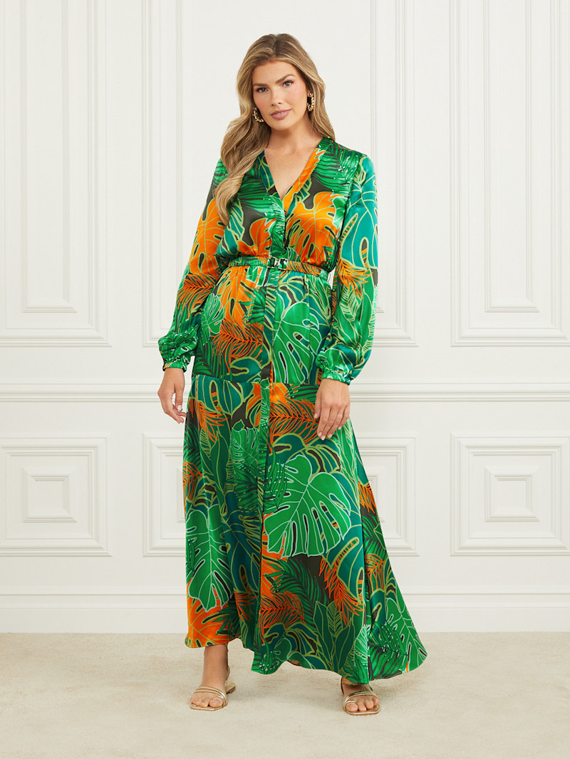 パーティードレス Poppy Silk Organza Maxi Dress Johanna Ortiz Poesia de Paz Sequin Poppy One-Shoulder Silk