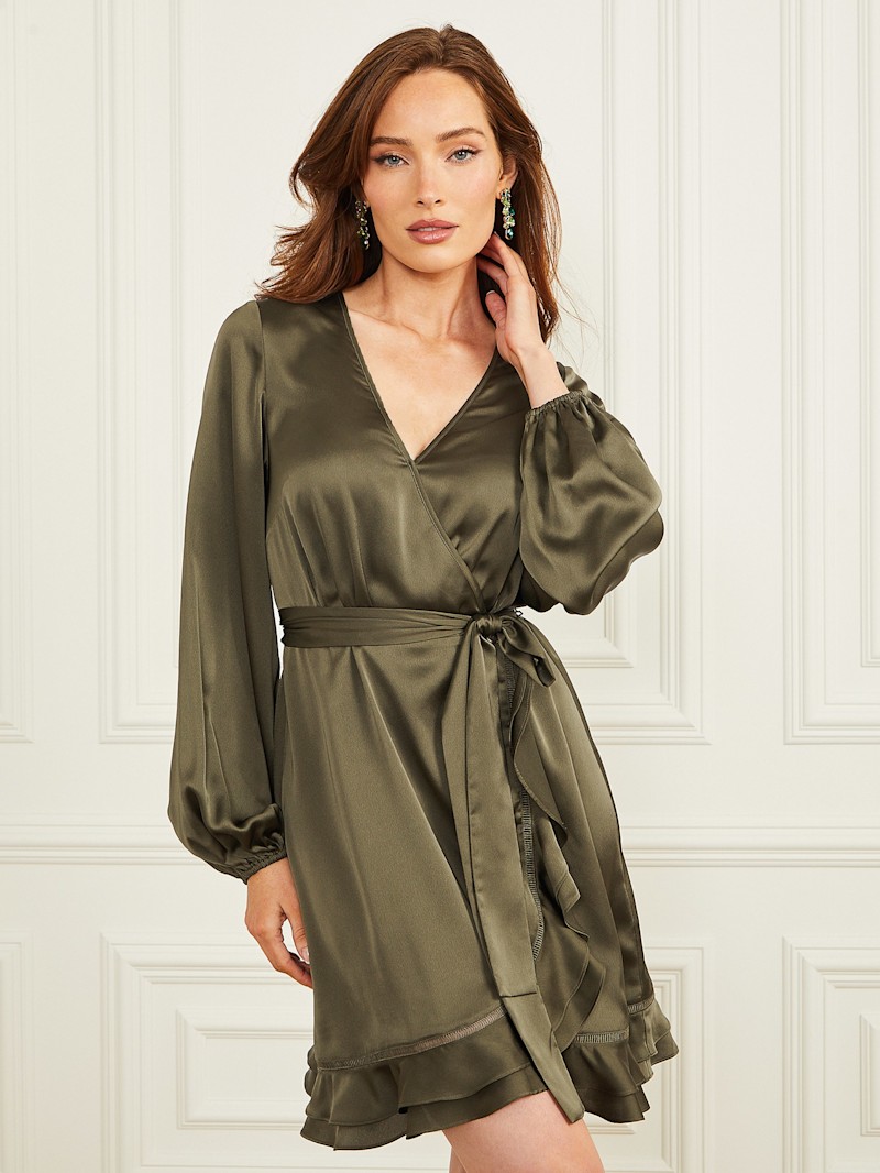 Betty♡ Betty Blue Wrap Dress | GUESS