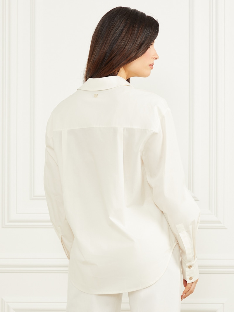 Glam de Fleur Embroidered Shirt | GUESS