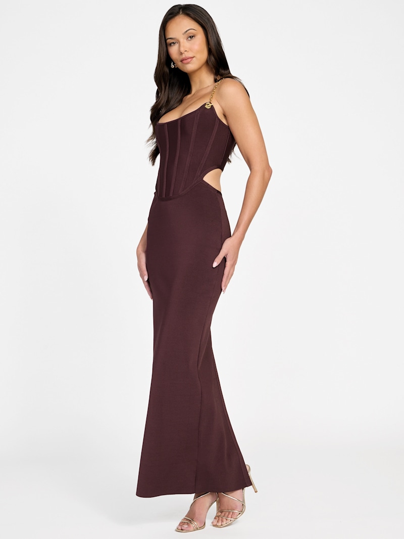Aisha Corset Maxi Dress | GUESS