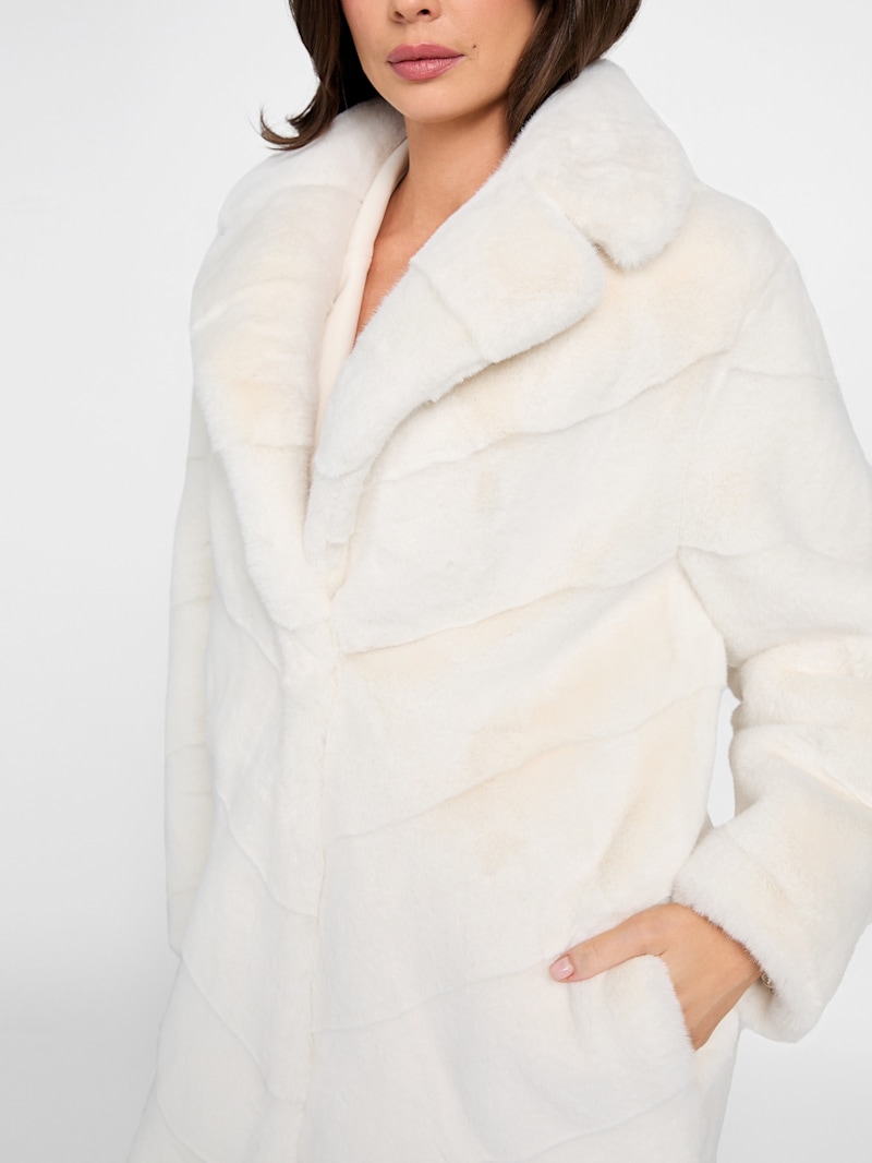 Maya Longline Faux-Fur Coat | Marciano