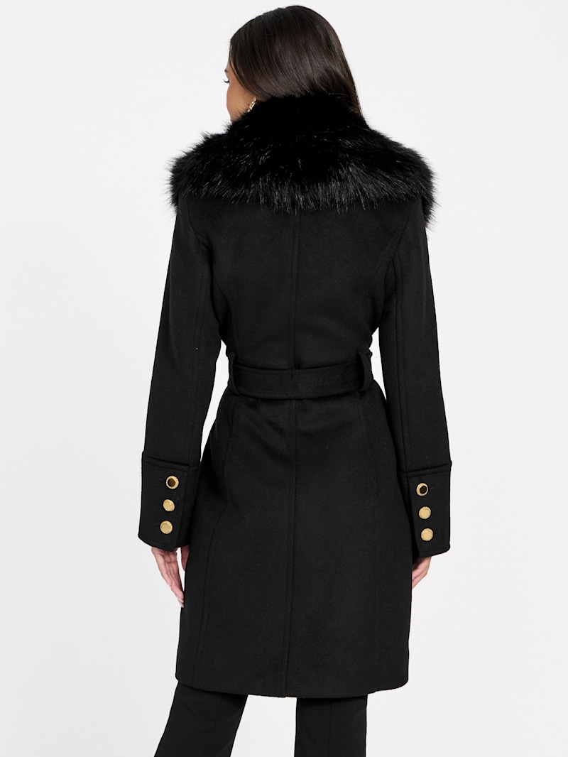 ジャケット・アウター laubeblanc Belted Wool long gilet ジャケット・アウター laubeblanc Belted Wool long gilet