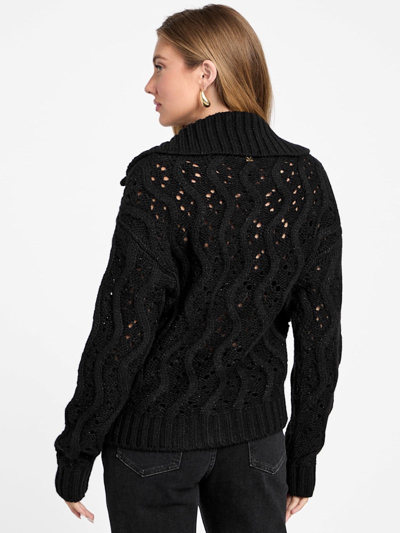 Adenora Zipped Cardigan Sweater | GUESS