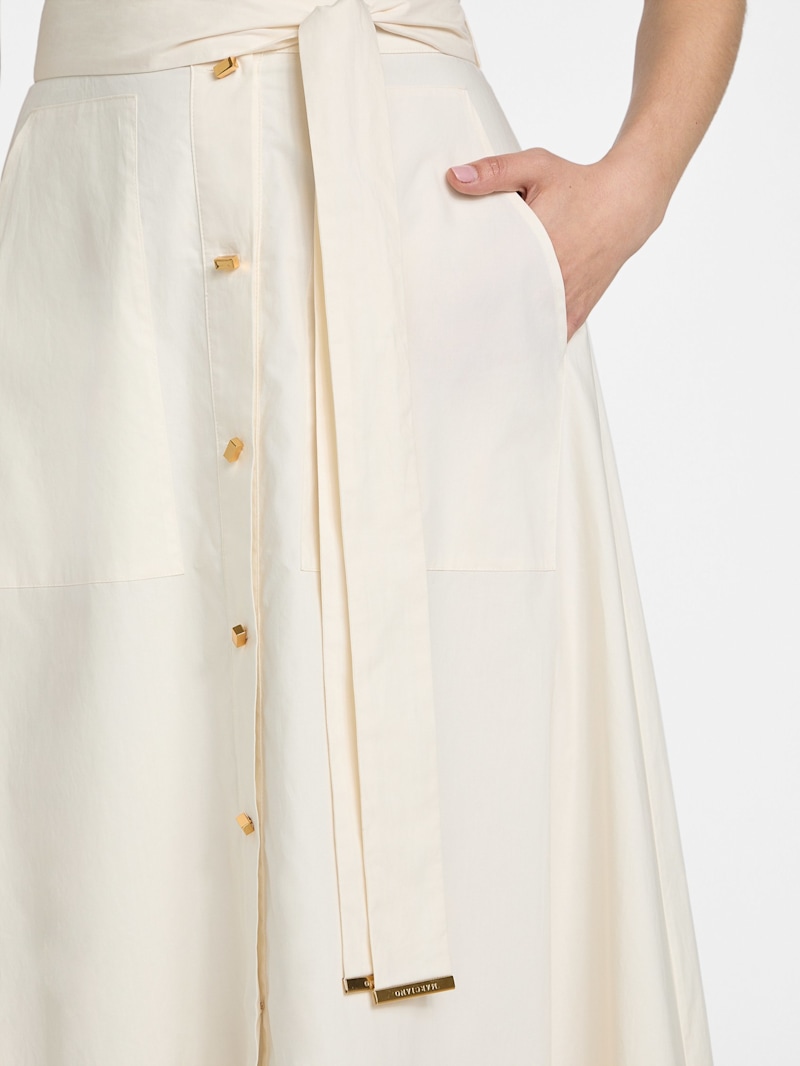 Pat Belted Maxi Skirt | GUESS
