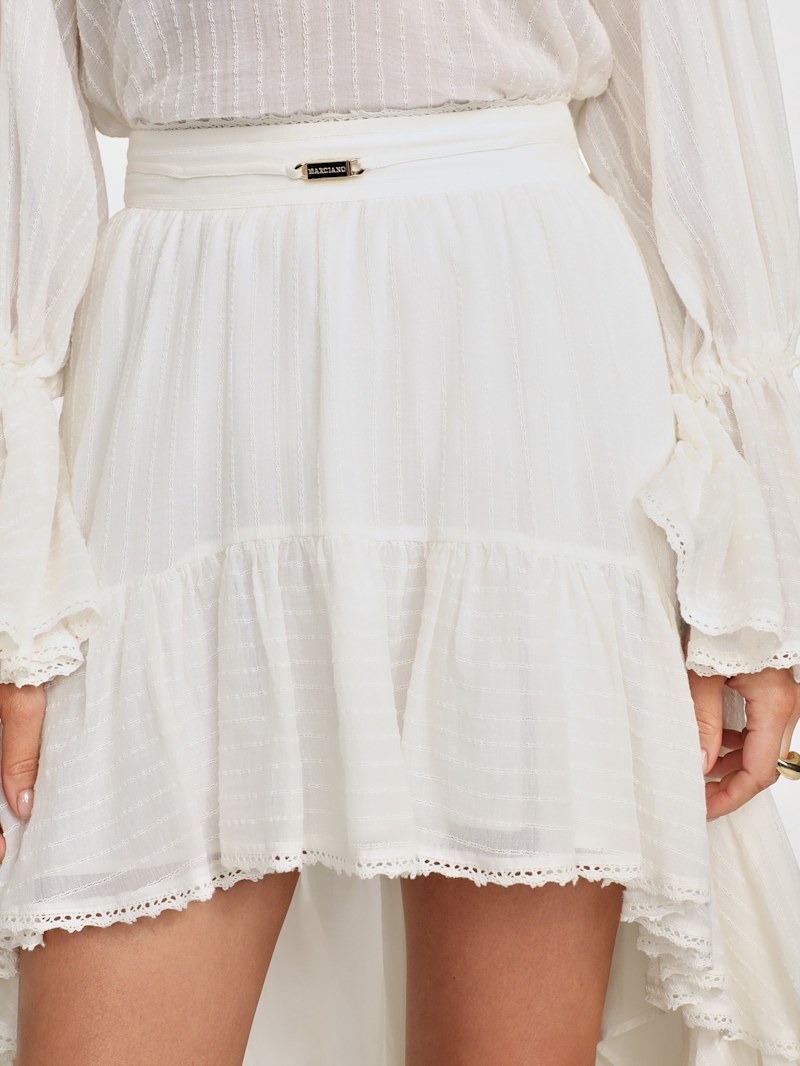 Gajess Odette Skirt ホワイト 34サイズ Odette Skirt | Gajess