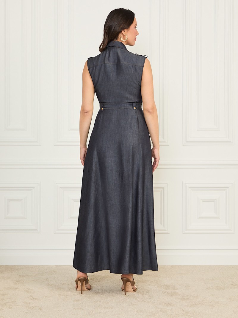 [ JEANS] Denim Maxi Dress ★人気★ Long Denim Dress | Gap