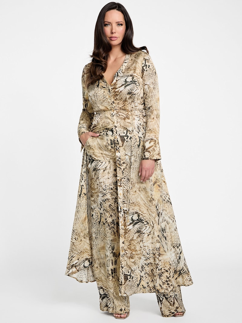 Eco Giselle Printed Maxi Dress | GUESS