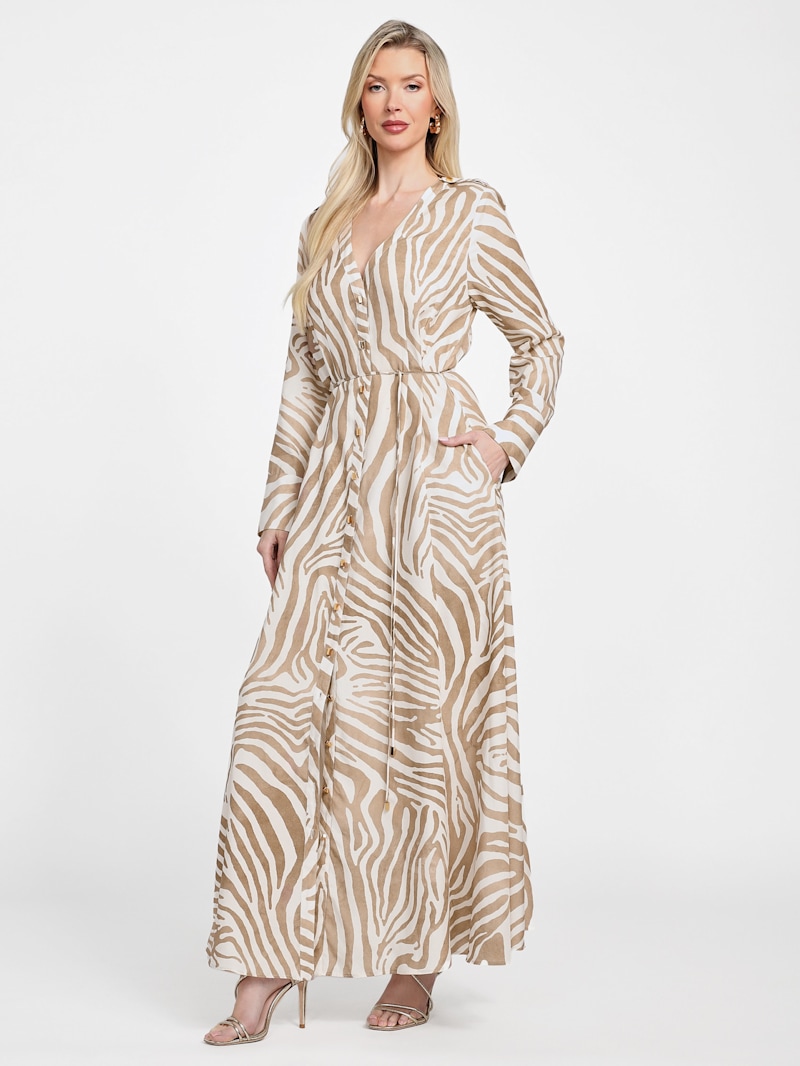 Eco Giselle Printed Maxi Dress | Marciano Ca