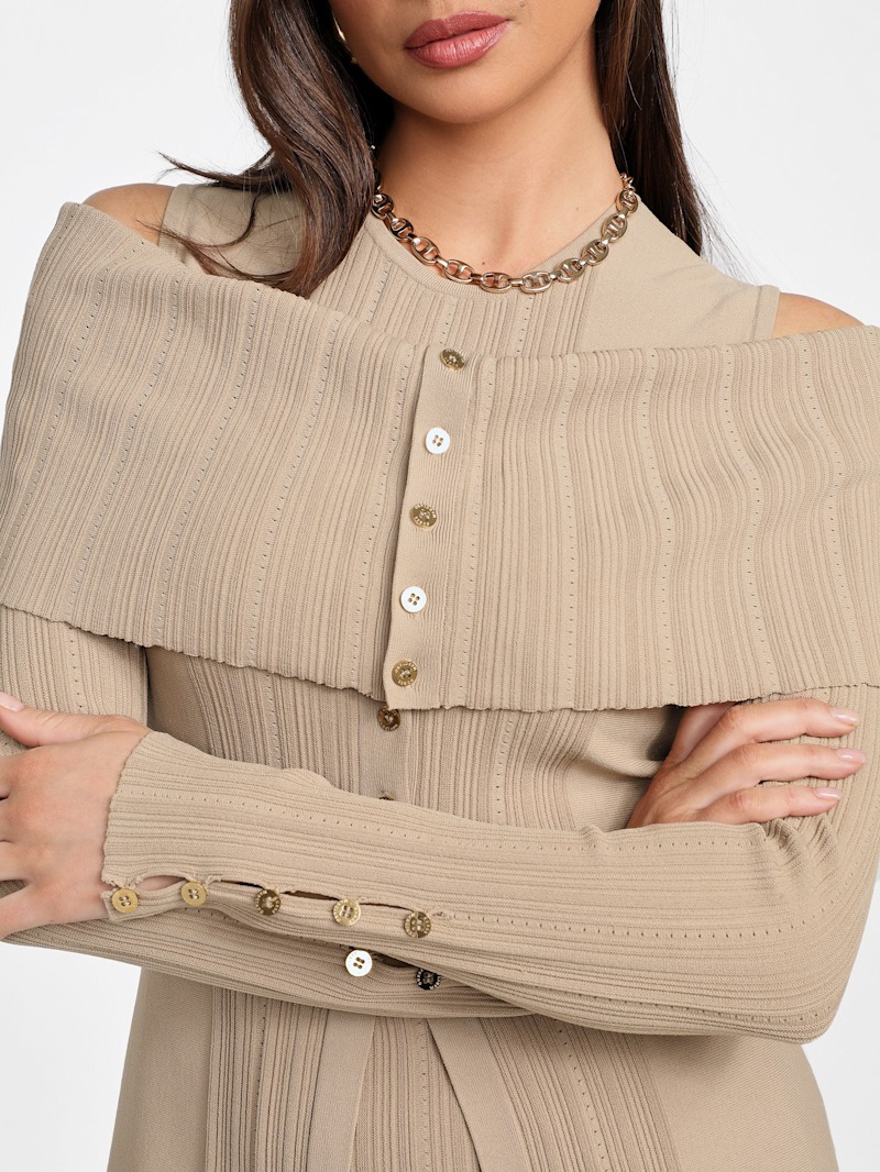 Giada Top & Cardigan Set | GUESS Canada