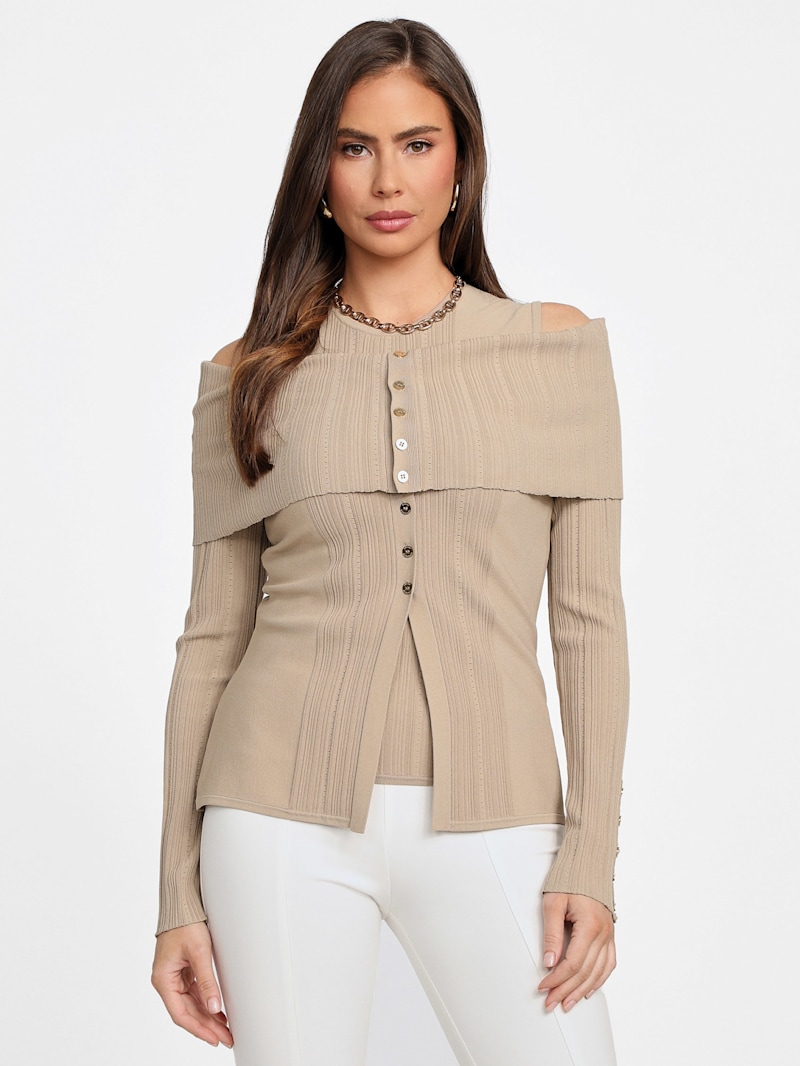 Giada Top & Cardigan Set | GUESS