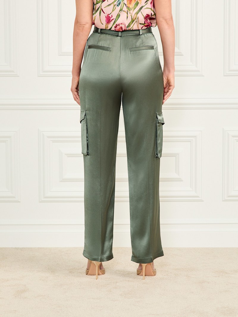 パンツ VERSACE SS23 Satin cargo pants (10098441A06838 1LD60) パンツ VERSACE SS23 Satin cargo pants (10098441A06838 1LD60
