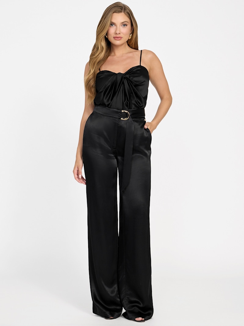 Eco Iva Belted Pant | GUESS