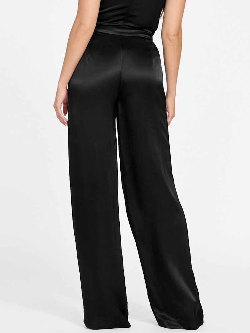 ★E.B.M★ Belted Exhaust Fit Pants EMP5WPT070 ameztu articulated pants stotz etaproof black – enfin levé