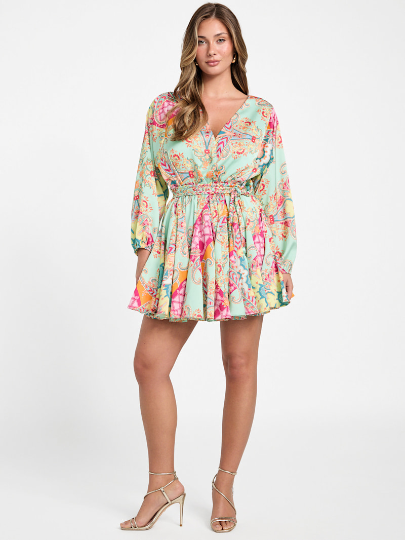 with★coco Eco Maya Grenada Belted Dress | GUESS