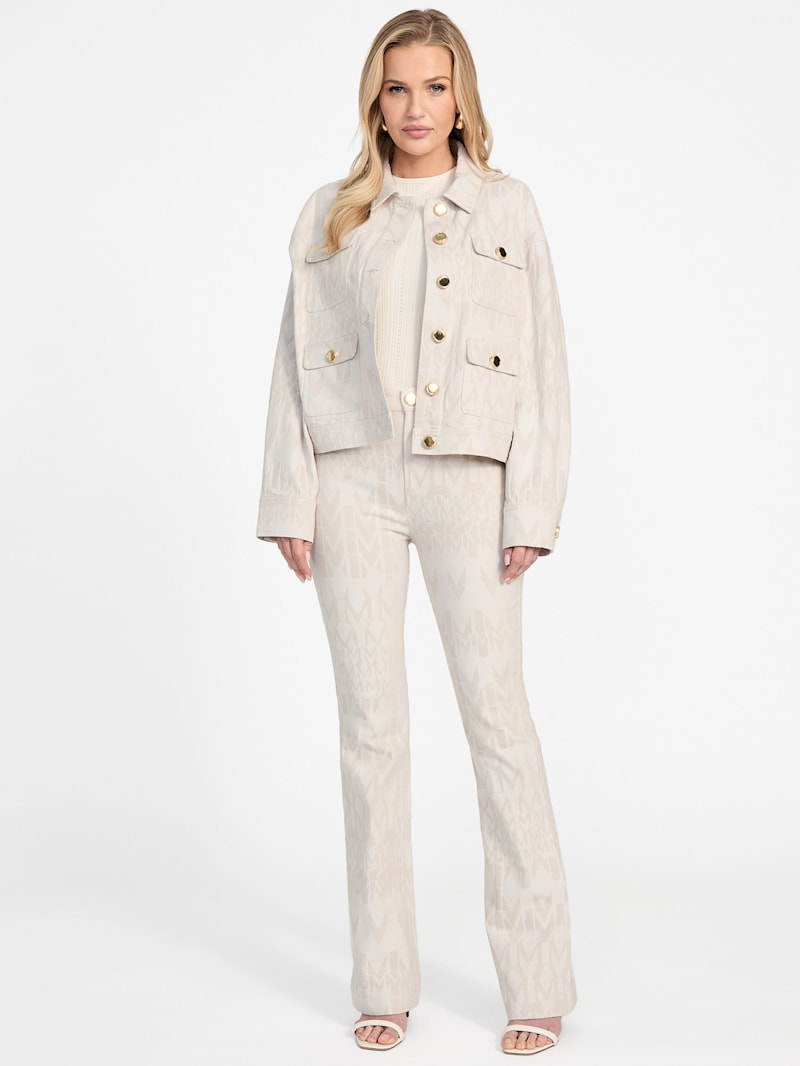 ジャケット・アウター MEIAS WHITE DENIM KNIT JAKET 24SS Toddler Girls 2t-4t Trucker Jacket - White | Levi's® US