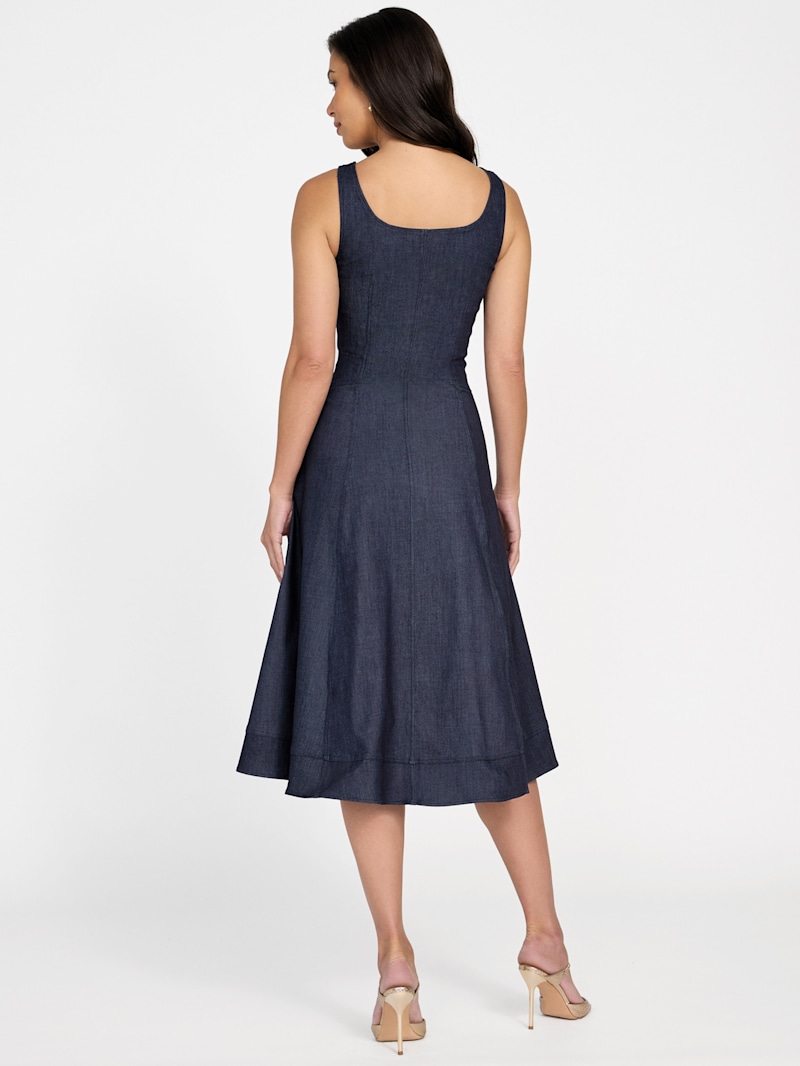 Maxi Zip Denim Dress | Marciano