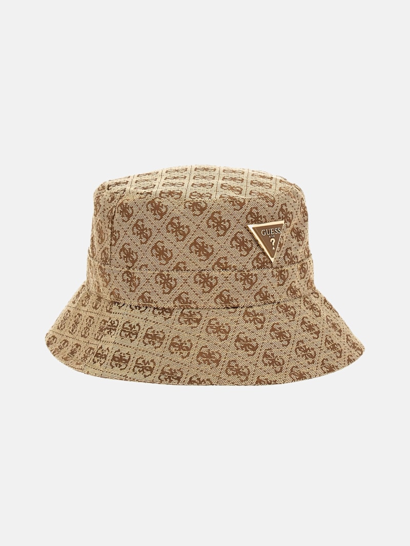 Noelle Jacquard Quattro G Bucket Hat | GUESS Canada