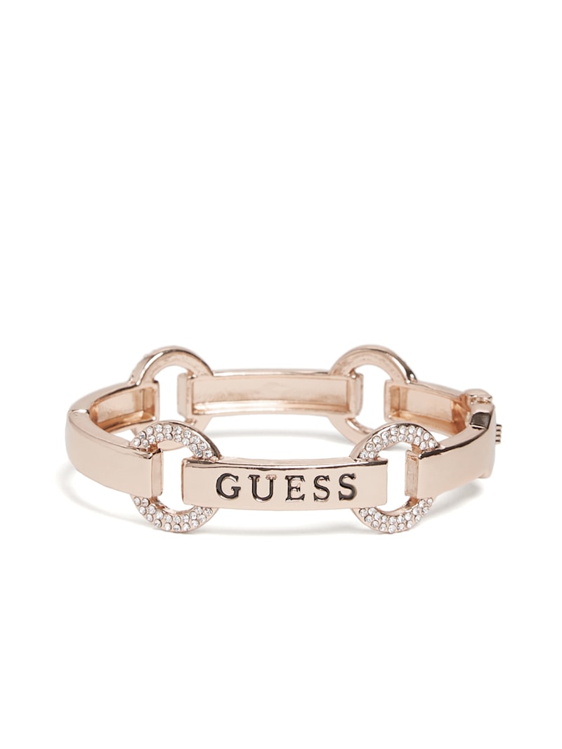 Rose Gold Guess My Bangle GUESS Rose Gold-Tone Set Plate And Wire