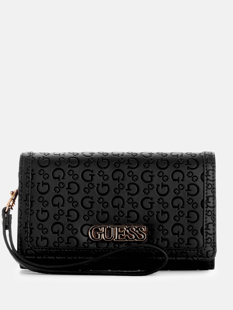 Zakaria Debossed Logo Phone Organizer | GUESS Factory