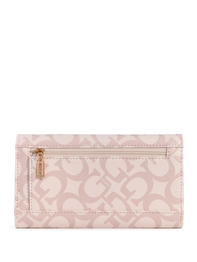 [JILLSTUART]★COCO LOGO DECORATED COWHIDE SLIM CARD WALLET JILLSTUART]☆COCO☆LOGO POINT DECORATED COWHIDE CARD WALLET
