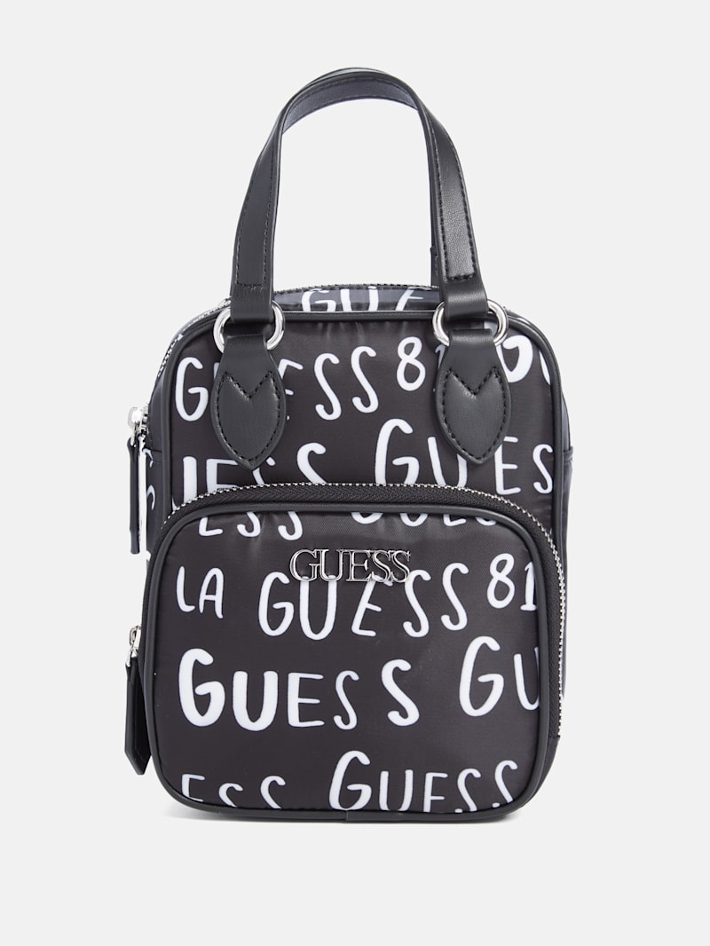 Logo Print Nylon Crossbody | GUESS Factory