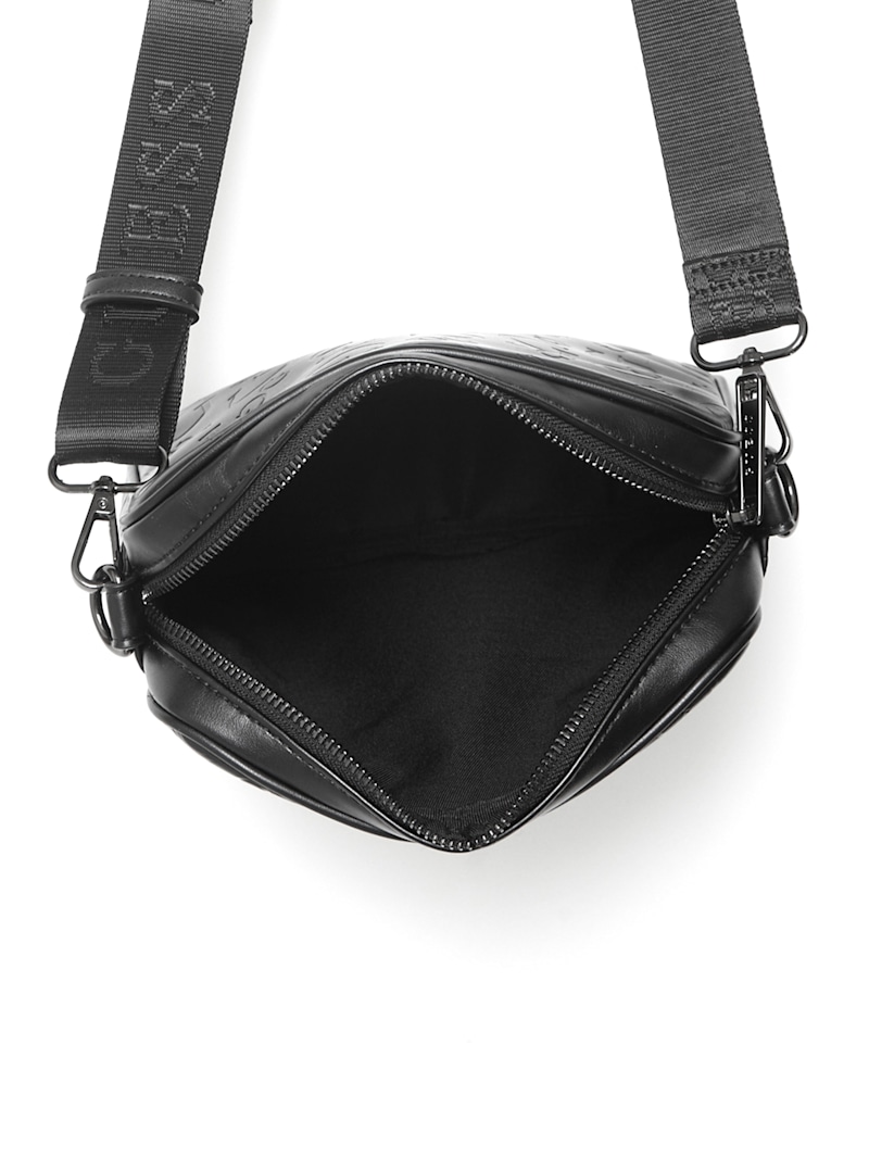 Gio Logo Top-Zip Crossbody | GUESS Factory Ca
