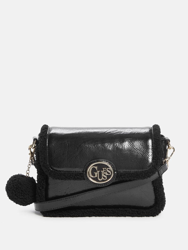 Gina Sherpa Crossbody | GUESS Factory