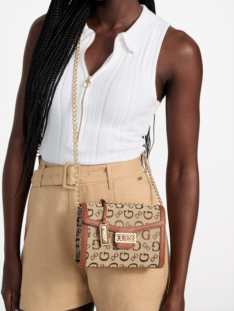 Sabrina Wallet on a String | GUESS Factory