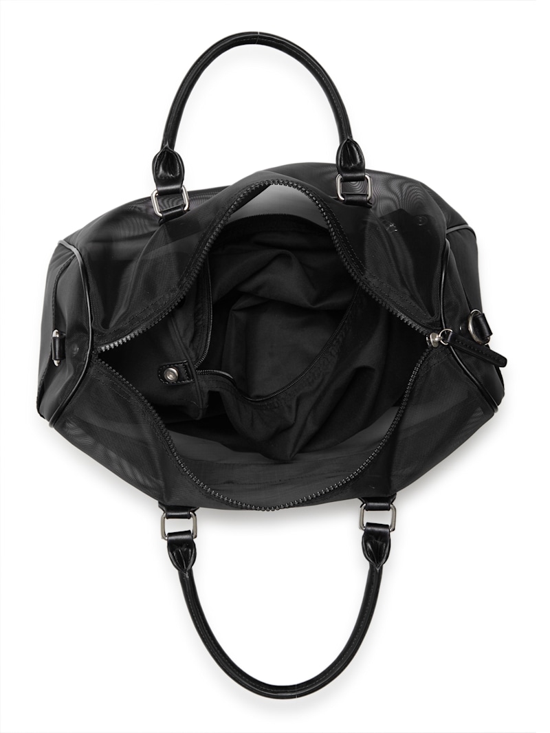 【Ga】24VENTUS BLACK6S 45.25 Mesh Duffle Bag | GUESS Factory