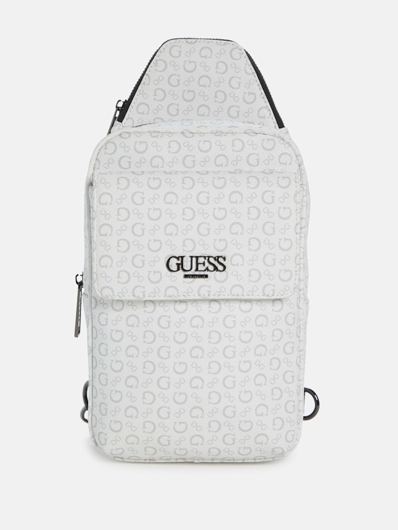 Gio Logo Men's Sling Bag | GUESS Factory