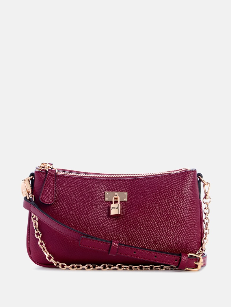 Nora Saffiano Crossbody | GUESS Factory