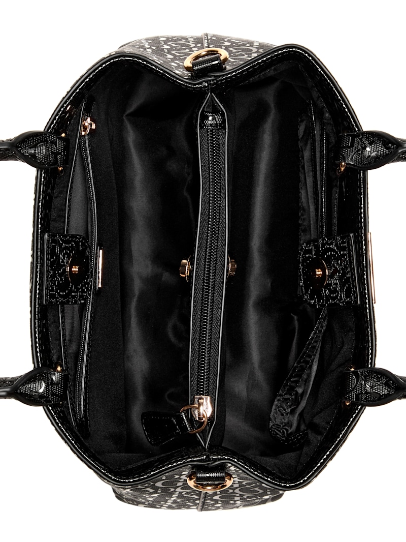 Jerica G-Shine Logo Satchel | GUESS Factory