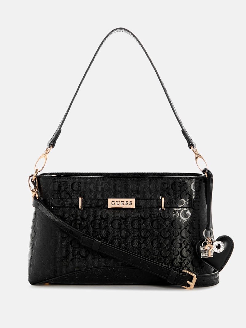 Jerica G-Shine Logo Shoulder Bag | GUESS Factory Ca