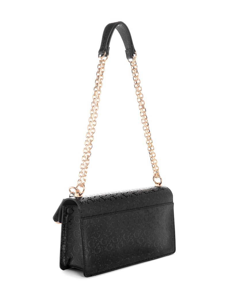 Kiran Logo Shine Convertible Crossbody | GUESS Factory