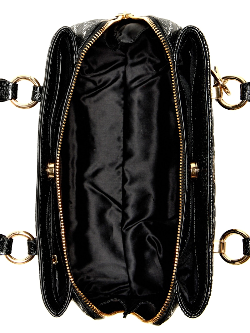 Estonia Quilted Gshine Satchel | GUESS Factory