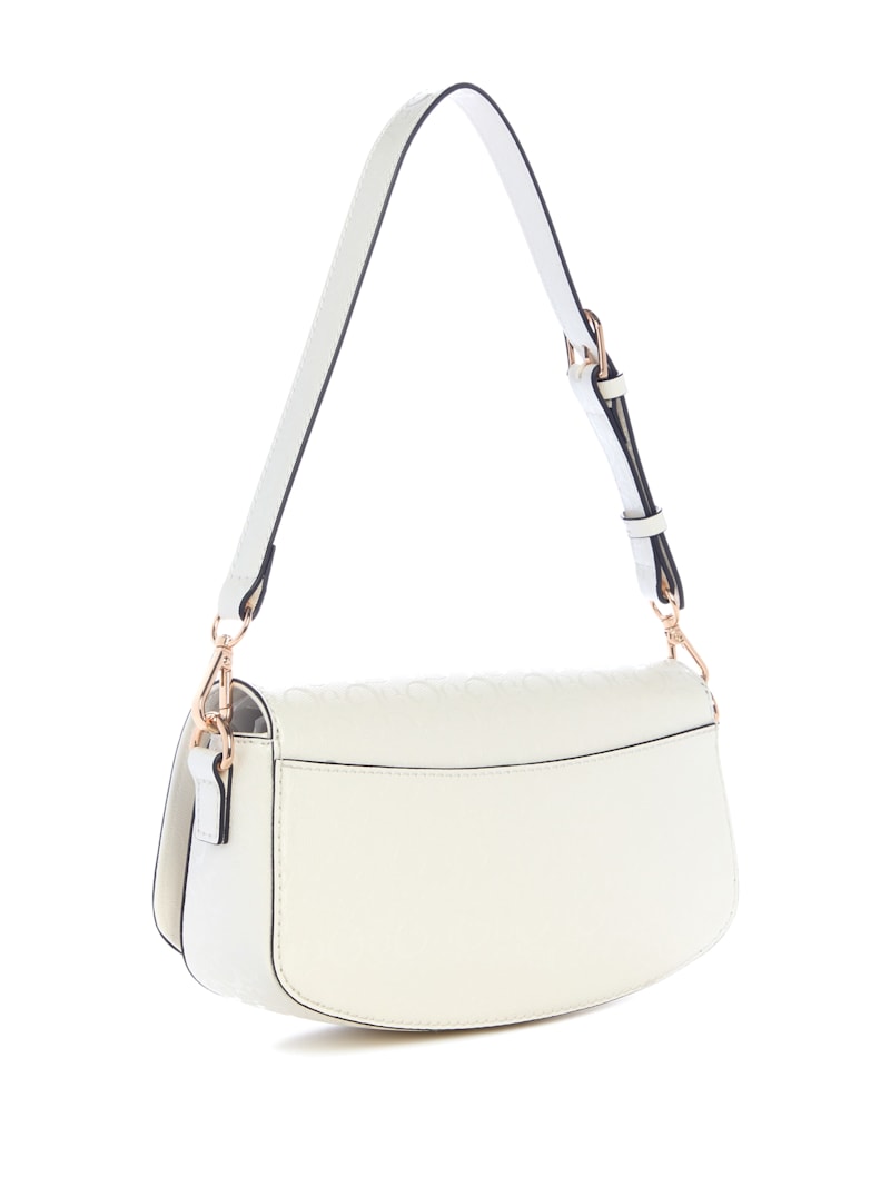 Lumina Logo Shine Shoulder Bag | GUESS Factory
