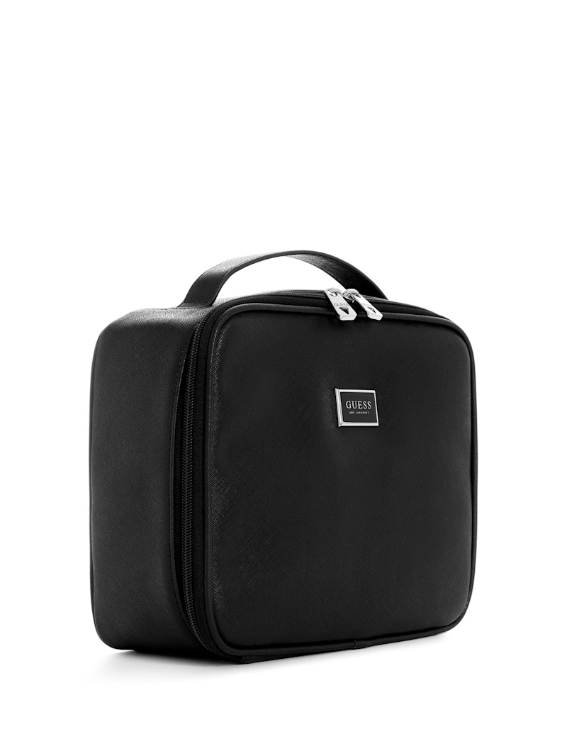 NEIGHBORHOOD レザーケース 黒 Rhodes Cosmetic Organizer Case | GUESS Factory