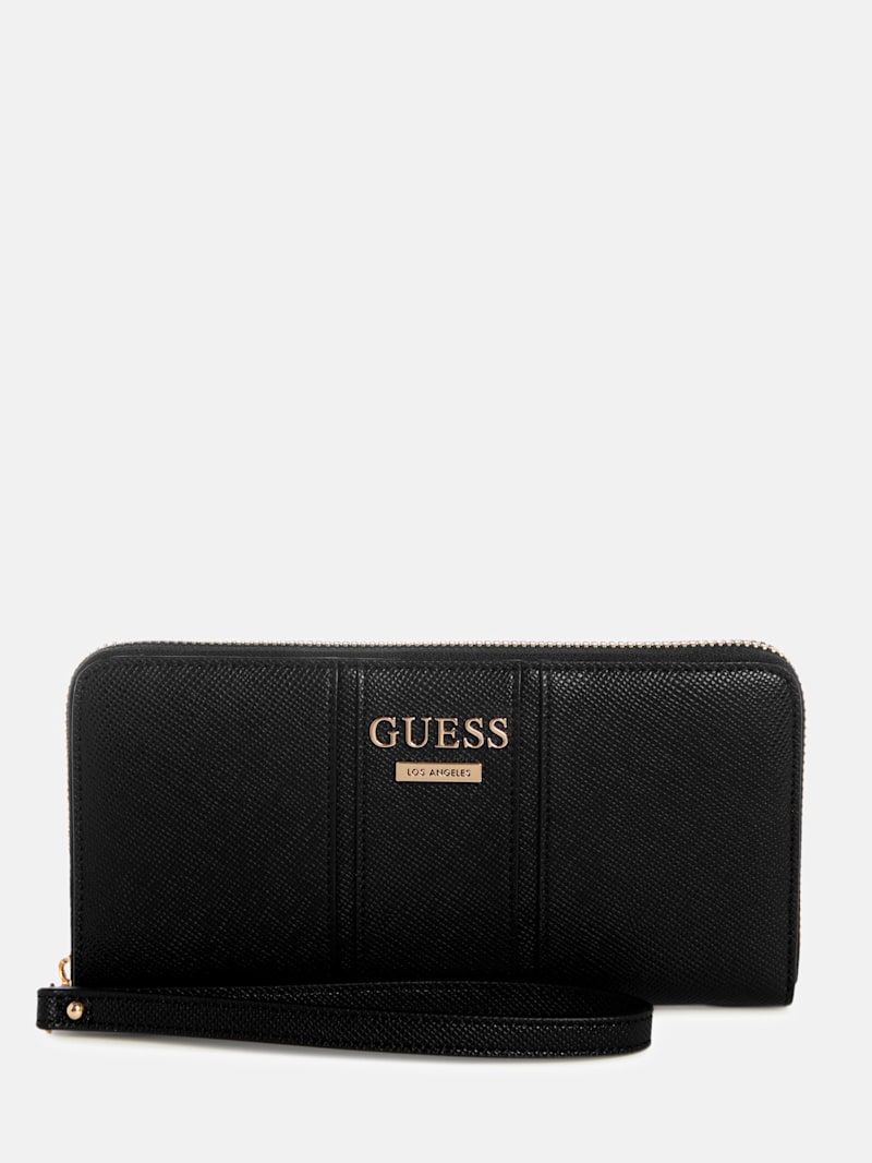 Alesso Large Zip-Around Wallet | GUESS Factory Ca