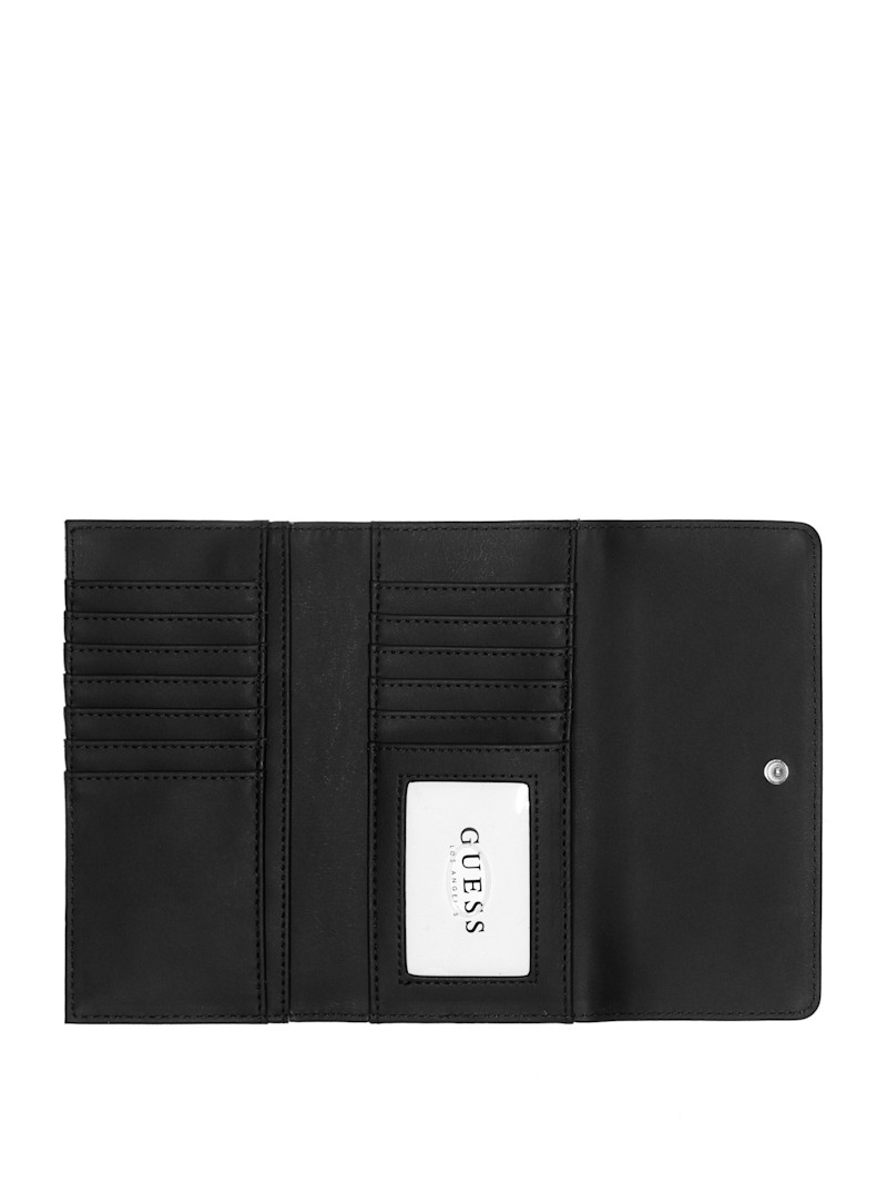 Rhiannon Fold-Over Clutch Wallet | GUESS Factory Ca