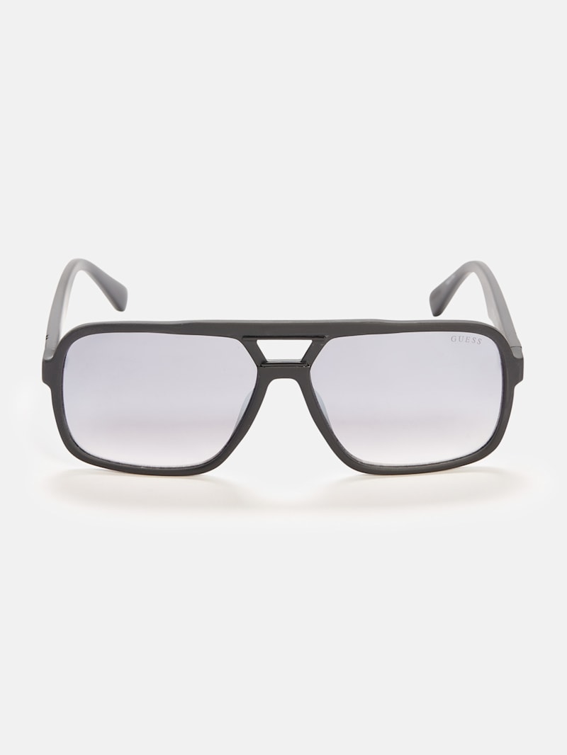 Rounded Navigator Sunglasses | GUESS Factory