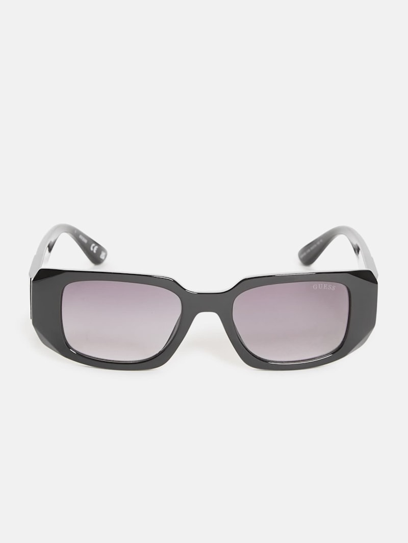 クラップハーヴェスト Beveled Geometric Sunglasses | GUESS Factory