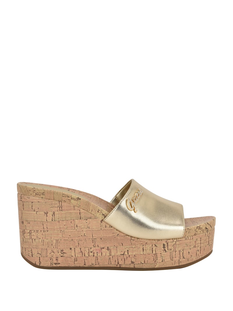 【Open Yy】 FRINGE WEDGE MULE 4色 Yves Fringe Wedge in White Raffia | Cosmopolitan Shop